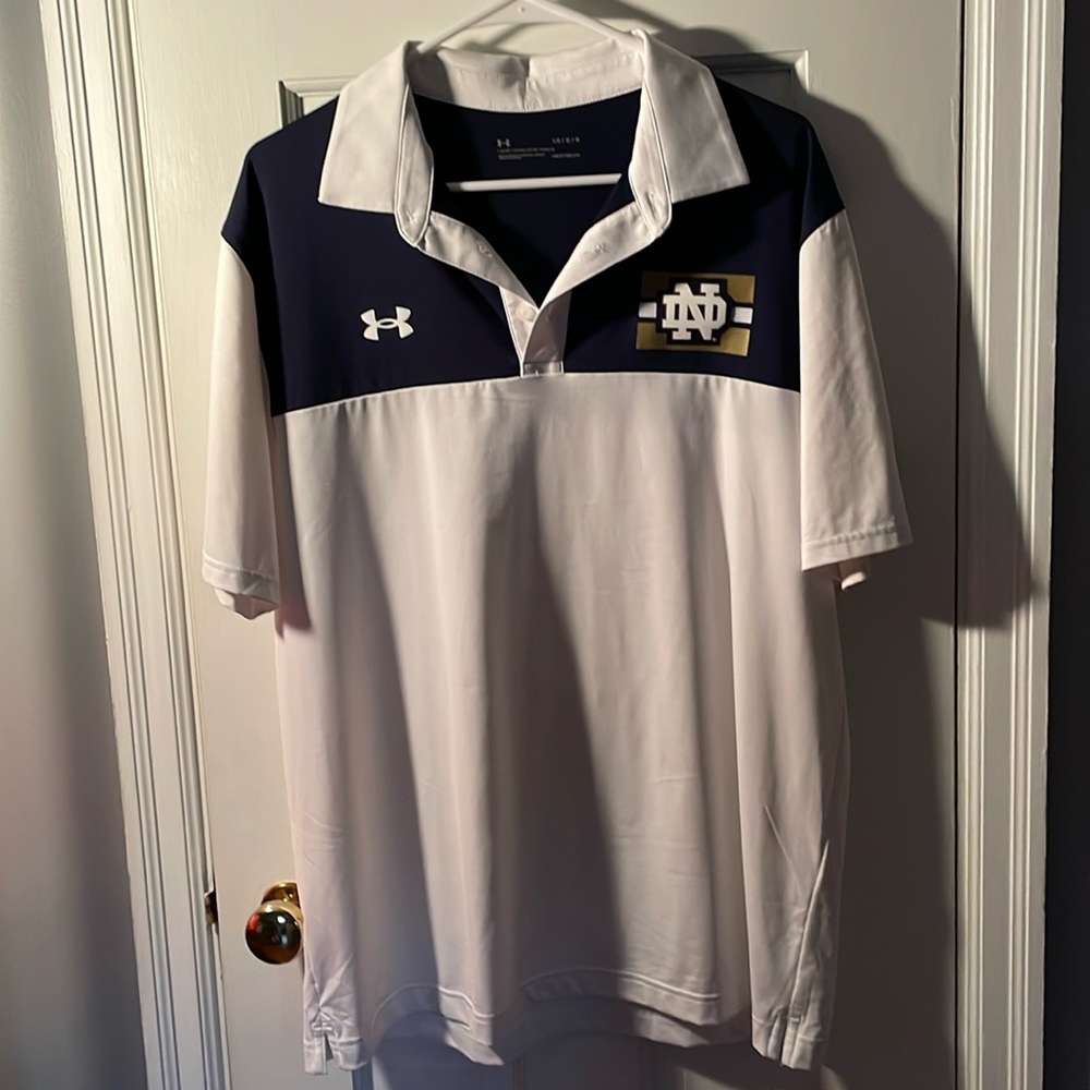2021 Shamrock Series Notre Dame Coaches Polo